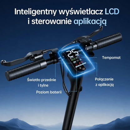 iScooter Hulajnoga elektryczna iScooter W8, terenowa, zasięg 45 km